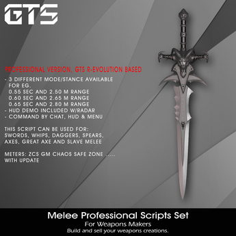 Second Life Marketplace - [GTS] Reseller Melee Professional Scripts